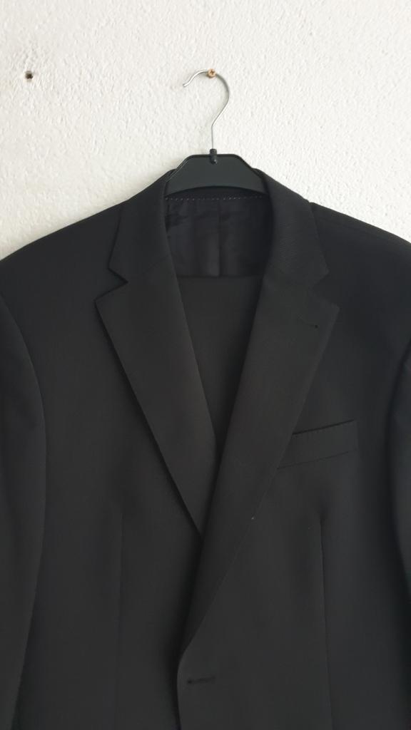 Carl Gross Zwart Pak - Maat 106, Kleding | Heren, Kostuums en Colberts, Carl Gross, Maat 48/50 (M), Zwart, Ophalen of Verzenden