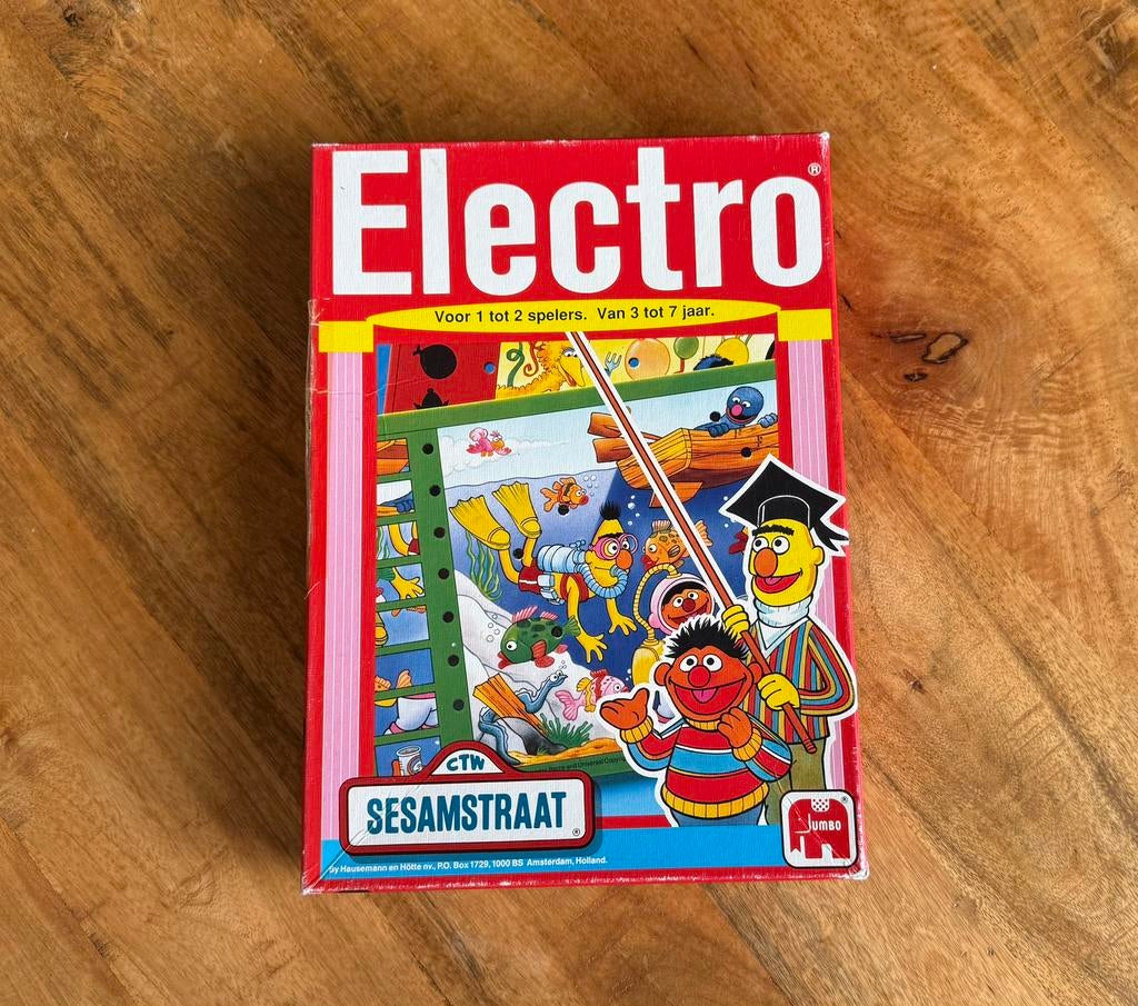 Vintage Electro Sesamstraat., Ophalen of Verzenden, Gebruikt