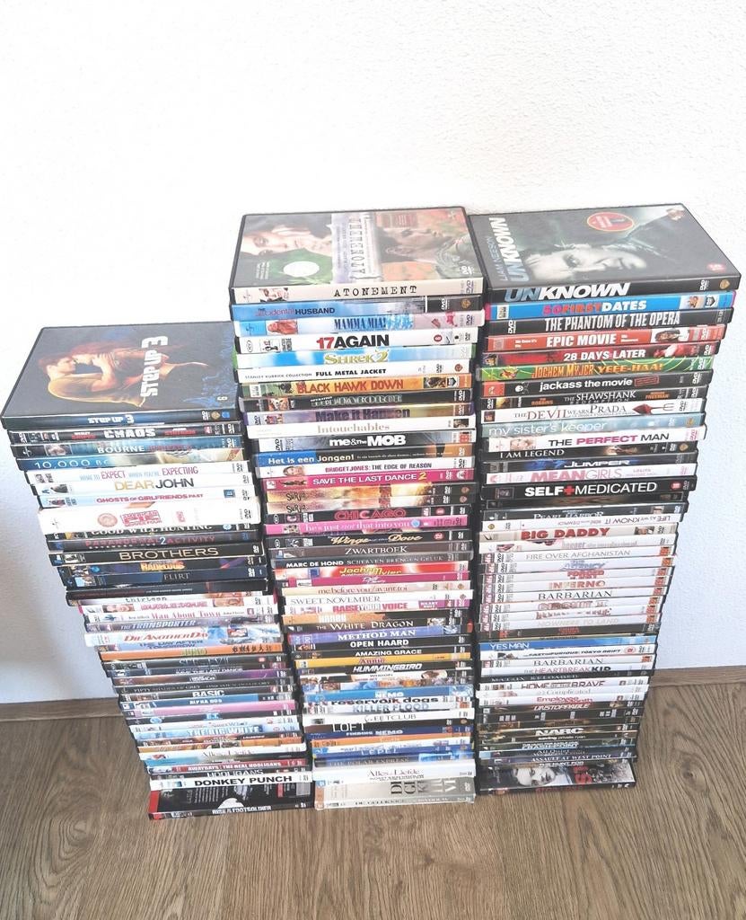 Grote collectie dvd's, veel verschillende films (145 st), Alle leeftijden, Ophalen of Verzenden, Zo goed als nieuw