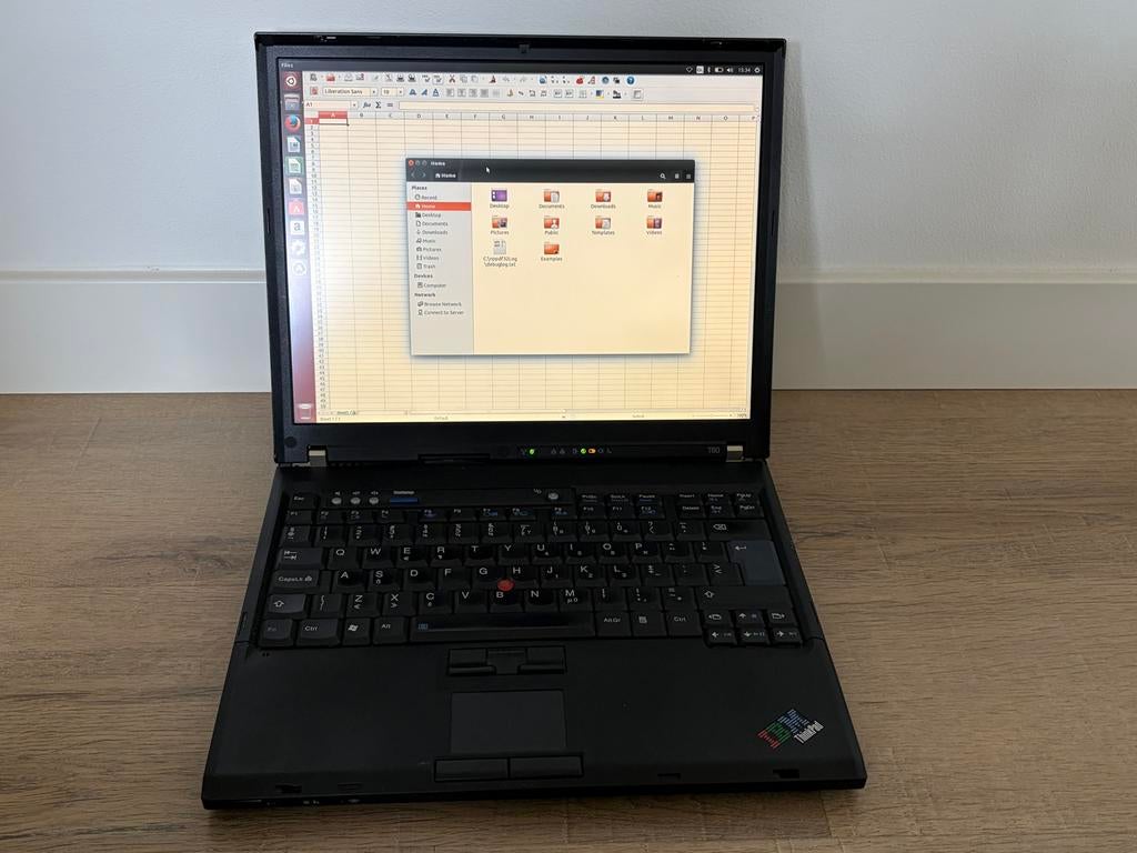 IBM Thinkpad T60 laptop - vintage, Computers en Software, Windows Laptops, Gebruikt, 15 inch, HDD, Minder dan 2 Ghz, Minder dan 4 GB