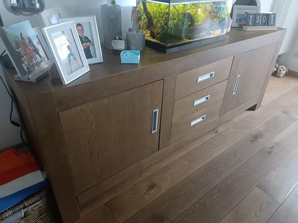 Mooie dressoir van Goossens met veel opbergruimte, Huis en Inrichting, Kasten | Dressoirs, Gebruikt, Ophalen of Verzenden, 200 cm of meer