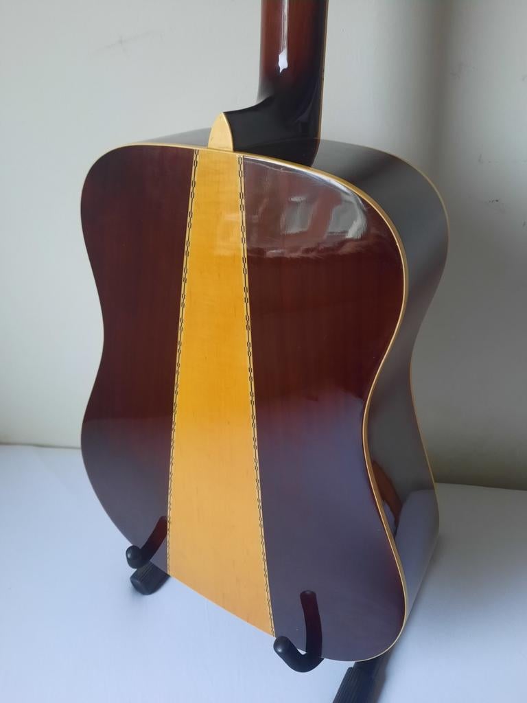 Takeharu 12-snarige western Japan 1976 Nwe snaren en koffer, Ophalen, Gebruikt, Western- of Steelstringgitaar, 12-snarig