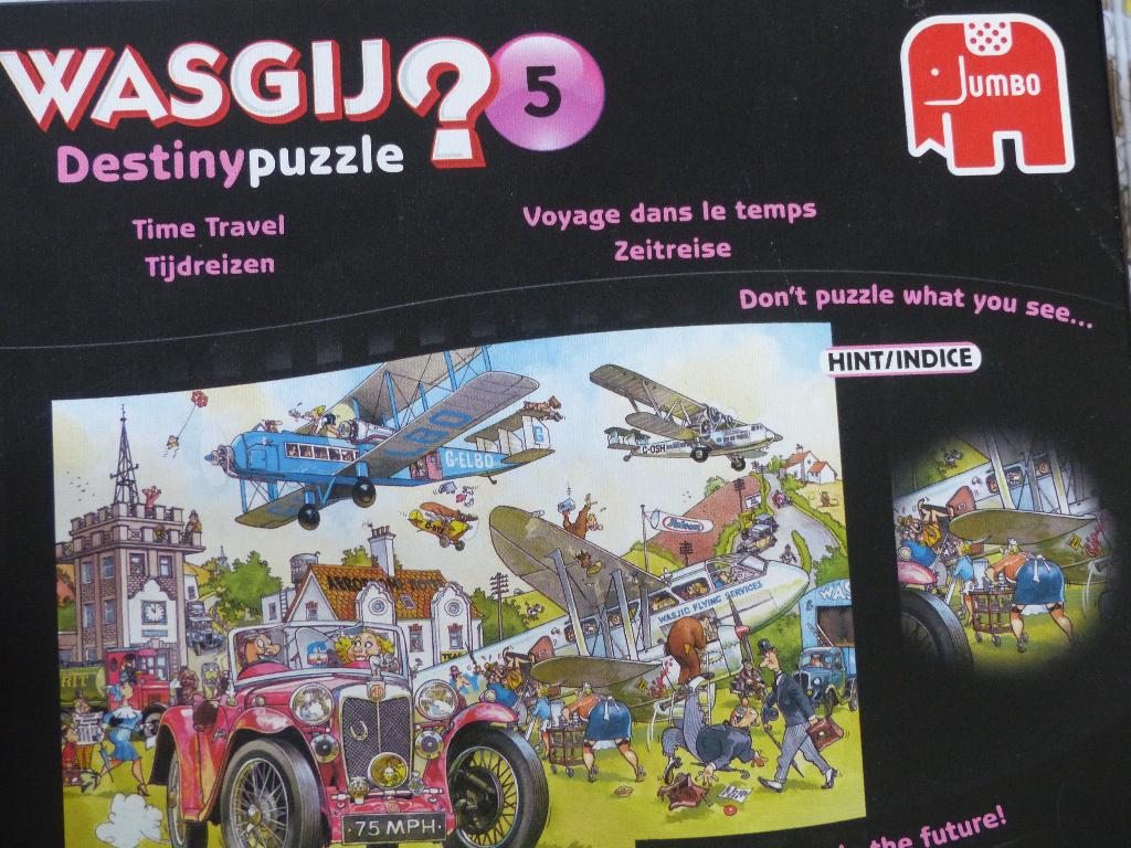 Wasgij nummer 5, Ophalen of Verzenden, 500 t/m 1500 stukjes, Zo goed als nieuw, Legpuzzel