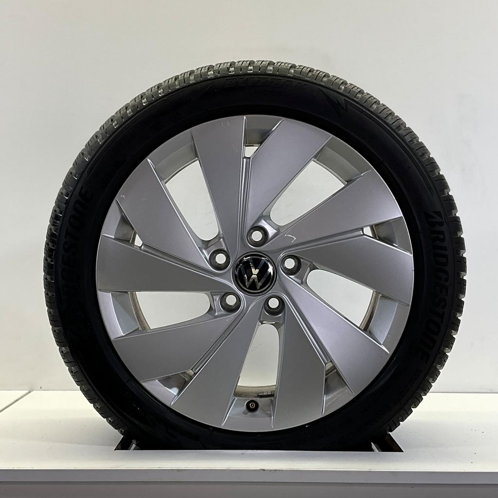 17 ’’VOLKSWAGEN GOLF GTE VELGEN WINTERBANDEN ORIG, Auto-onderdelen, Banden en Velgen, Gebruikt, -, Banden en Velgen, -