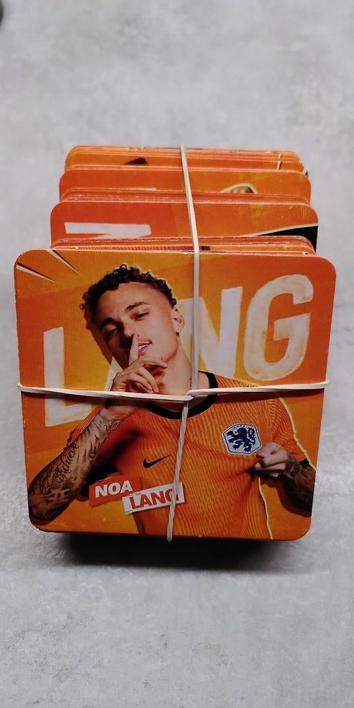 Albert Heijn voetbal EK WK kaartjes - Noa Lang, Verzamelen, Supermarktacties, Albert Heijn, Ophalen