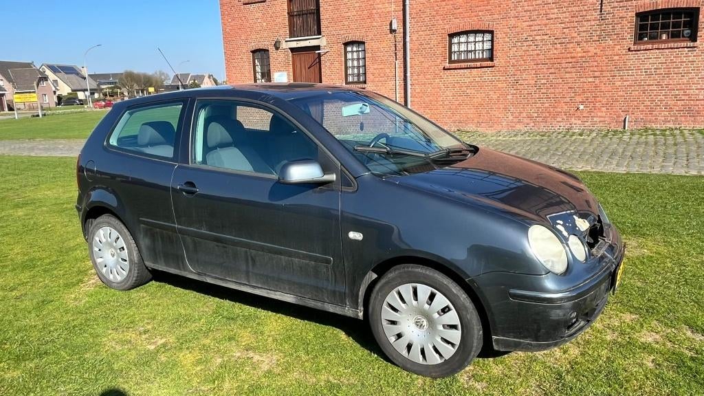 Volkswagen Polo 1.4 55KW 2005 Blauw APK 20-08-2026, Auto's, Voorwielaandrijving, Stof, 4 cilinders, Blauw