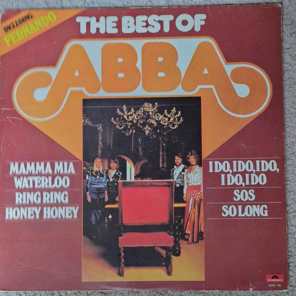 ABBA – The Best Of ABBA, Cd's en Dvd's, Vinyl | Pop, Ophalen of Verzenden, 1960 tot 1980, Gebruikt, 12 inch