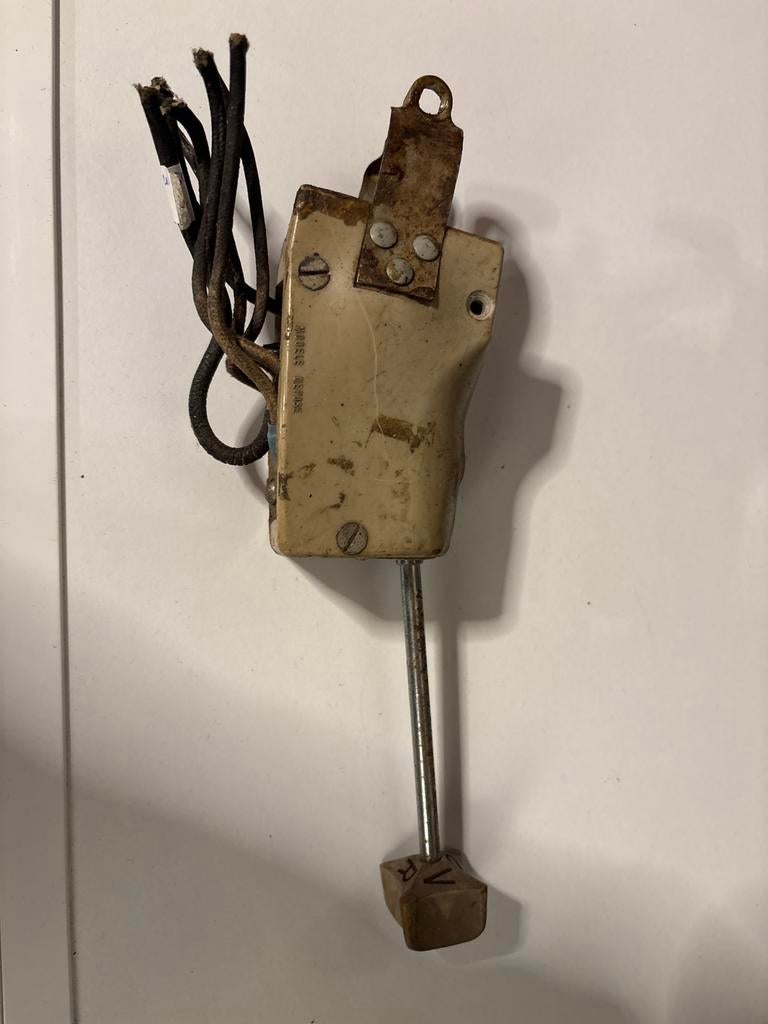 Lichtschakelaar 2CV - Origineel en Gebruikt, Ophalen of Verzenden, Gebruikt, Citroën