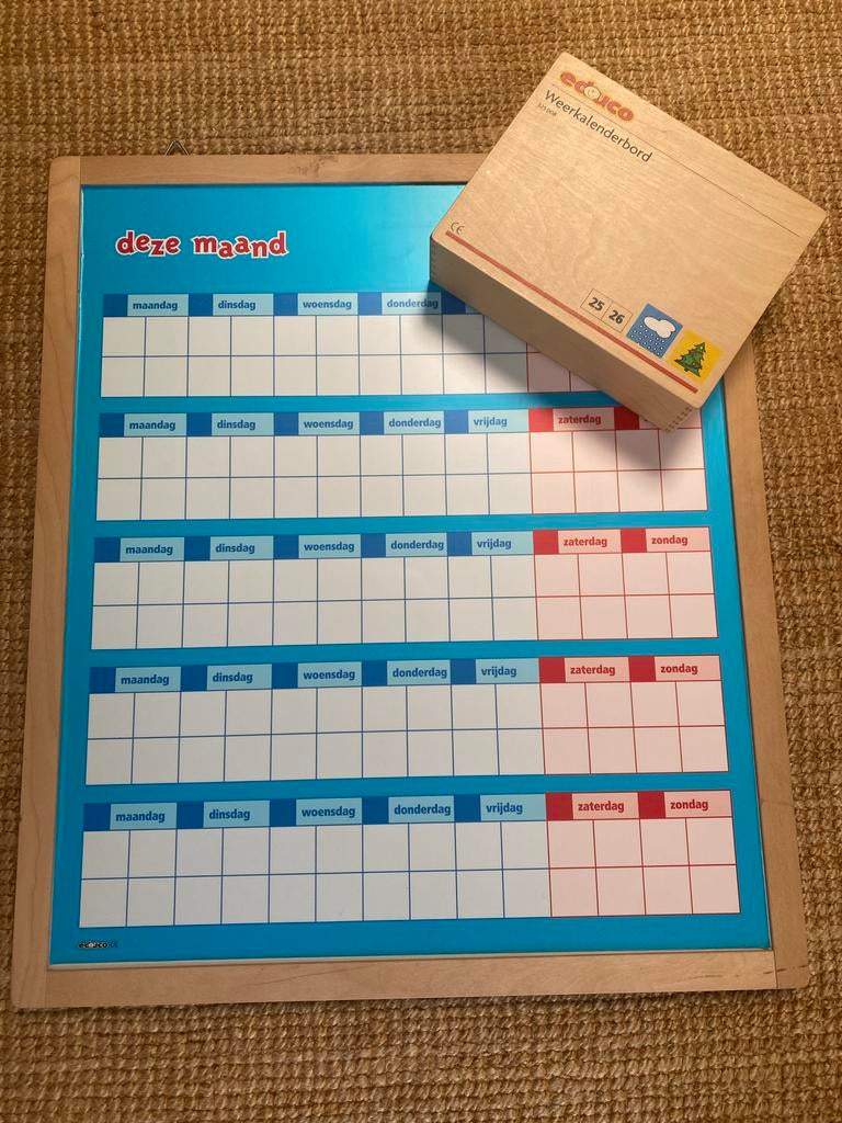 Educo planbord met magnetenset, Kinderen en Baby's, Speelgoed | Educatief en Creatief, Ophalen, Gebruikt, Ontdekken