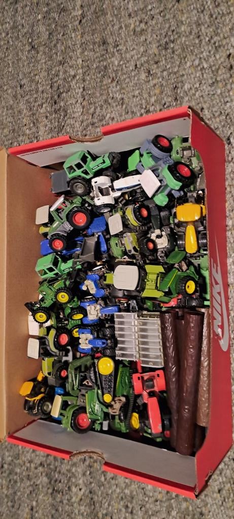 Grote partij Siku tractoren en karren, Ophalen, Gebruikt