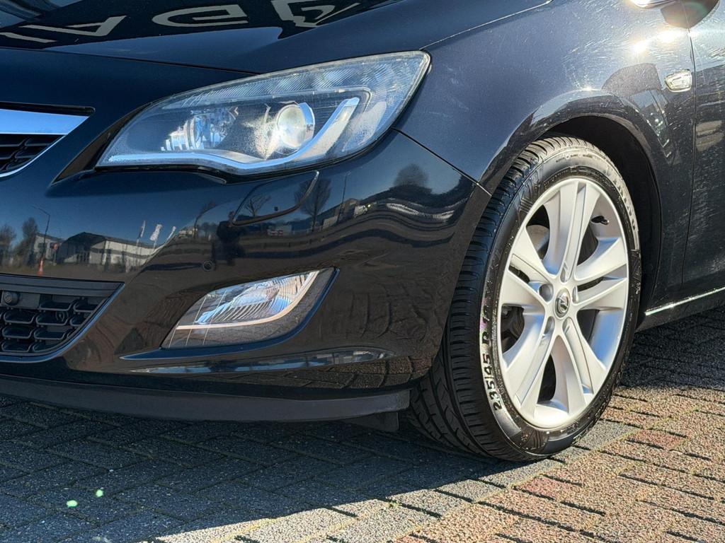 Opel Astra Sports Tourer 1.6 Turbo Sport Clima|Cruise|StoelV, Euro 5, 730 kg, Gebruikt, 4 cilinders