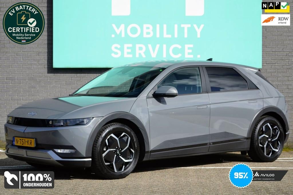 Hyundai IONIQ 5 Connect+ 73kWh SOH95% LED CarPlay Wpomp ACC, Achterwielaandrijving, Gebruikt, 199 min, Lichtsensor