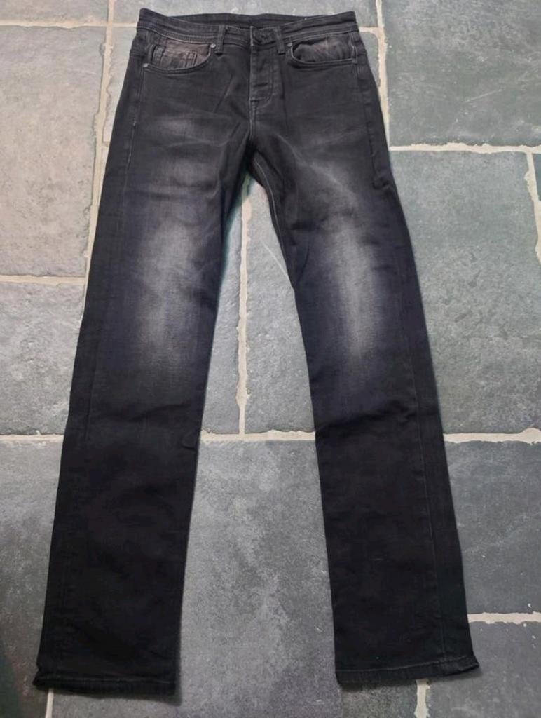 Refill, Straight Fit, W31 L34, zwart, zgan! Rob3134, Kleding | Heren, Spijkerbroeken en Jeans, Zwart, Ophalen of Verzenden, Zo goed als nieuw