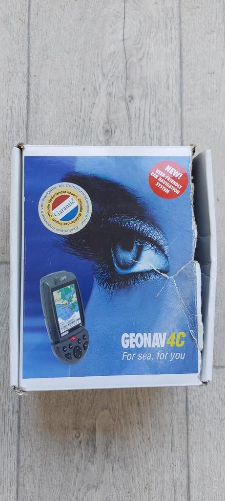 Geonav 4C Land & Sea gps kaartplotter, Watersport en Boten, Ophalen of Verzenden, Zo goed als nieuw, Gps of Kompas