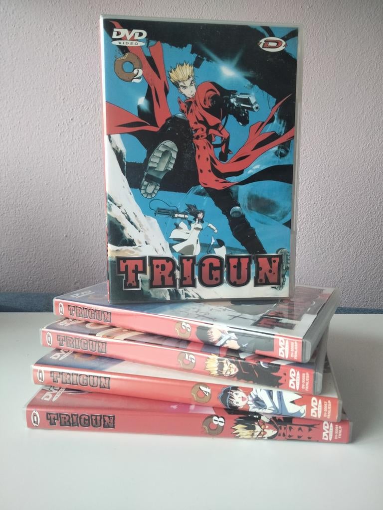 Trigun anime DVDs, Tekenfilm, Anime (Japans), Ophalen of Verzenden, Zo goed als nieuw