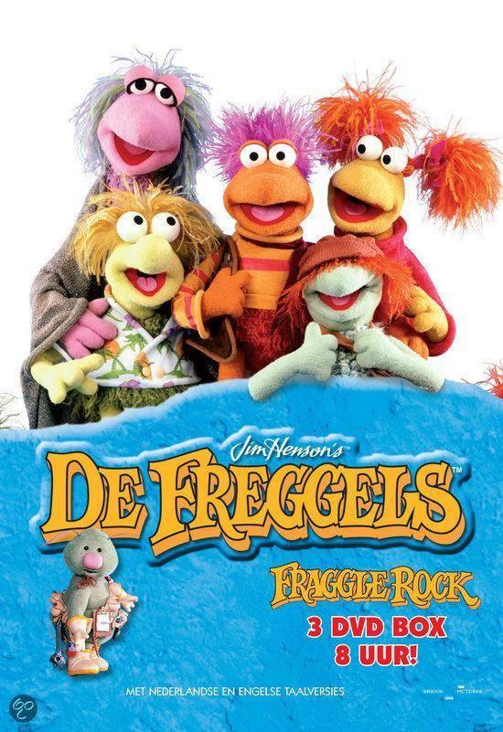 De Freggels - 3 dvd box - 8 uur, Cd's en Dvd's, Dvd's | Kinderen en Jeugd, Zo goed als nieuw, Tv fictie, Poppen, Boxset, Alle leeftijden