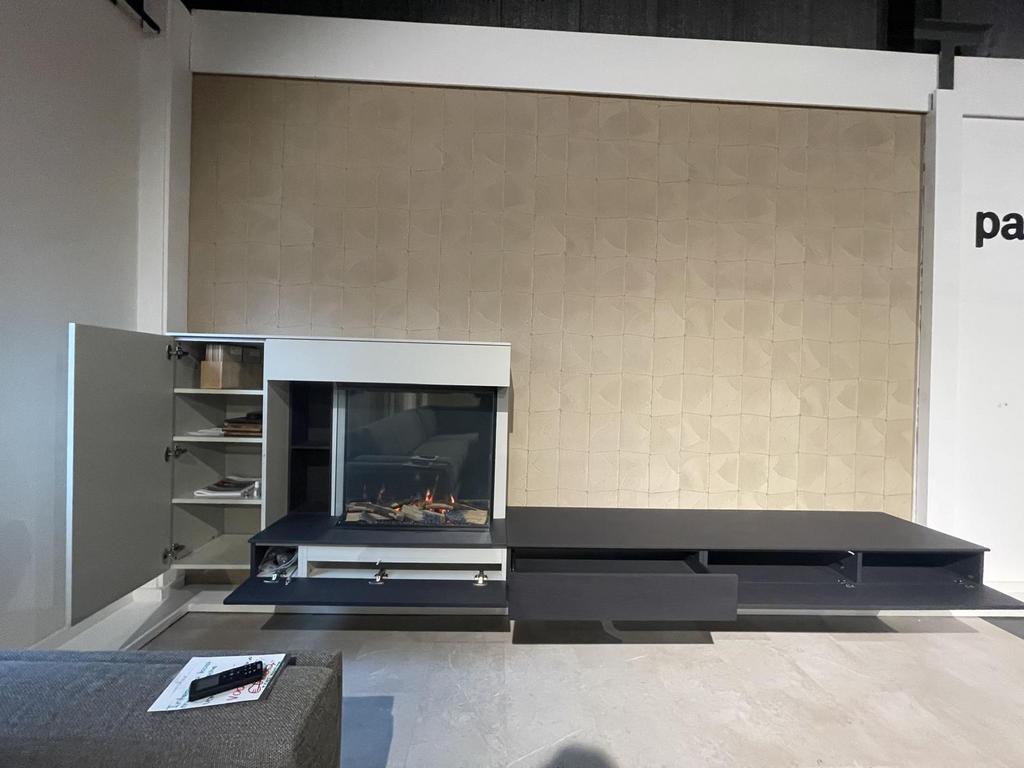 Showmodel Interstar 210 Wandkast Design Kast Tv meubel Haard, Huis en Inrichting, Nieuw, Ophalen of Verzenden, Minder dan 150 cm