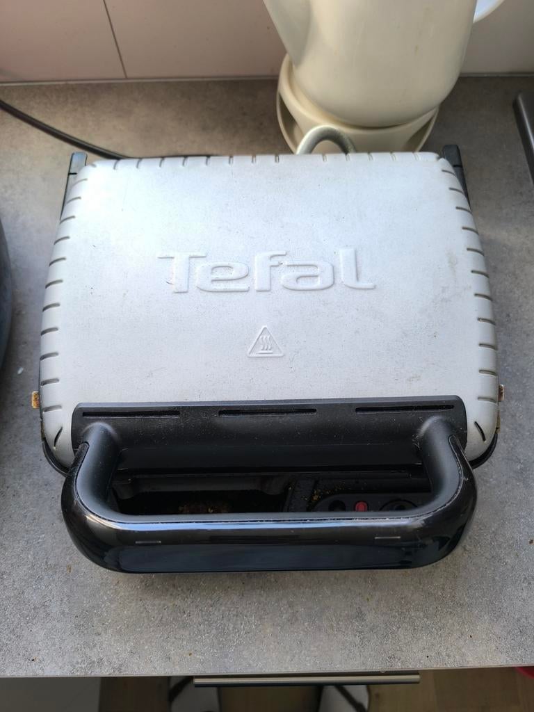 Tefal contactgrill, Ophalen