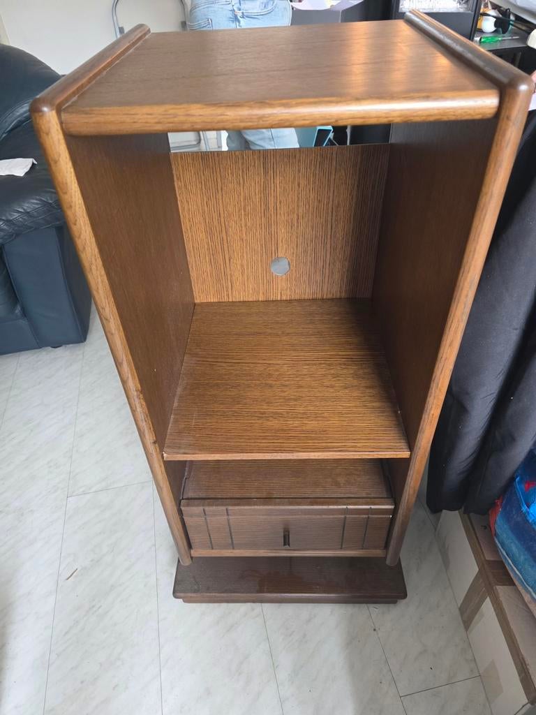 Vintage luidsprekerkast Aldenkamp houtlook, Audio, Tv en Foto, Luidsprekers, Ophalen of Verzenden