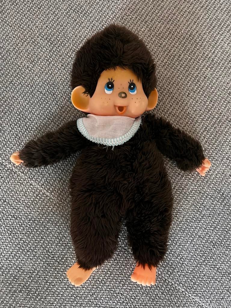 Monchhichi groot fomaat, Verzamelen, Poppen, Ophalen of Verzenden, Gebruikt, Pop