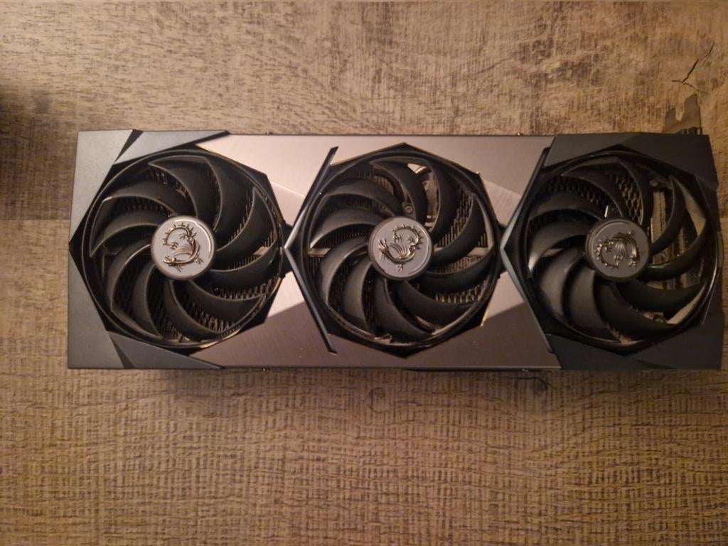 MSI 3080 TI suprim X 12GB, Ophalen, GDDR6, PCI-Express 4, Niet werkend