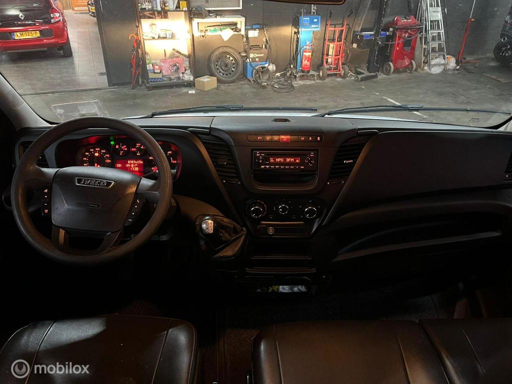 Iveco Daily 35C14ND 3.0 410 CNG Aardgas Benzine/ Laadbak, Auto's, Gebruikt, Euro 6, 4 cilinders, 7 stoelen