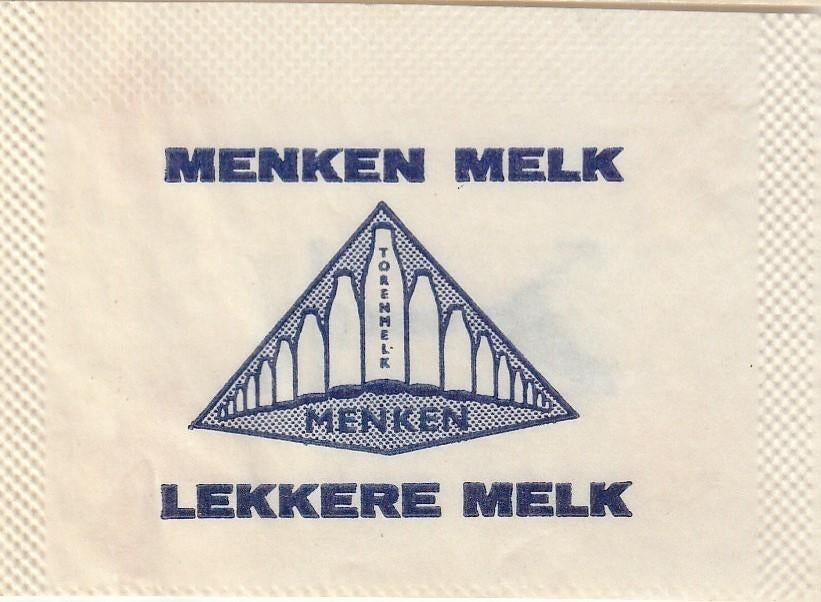 Menken melk - torenmelk - fles, Verzamelen, Ophalen of Verzenden