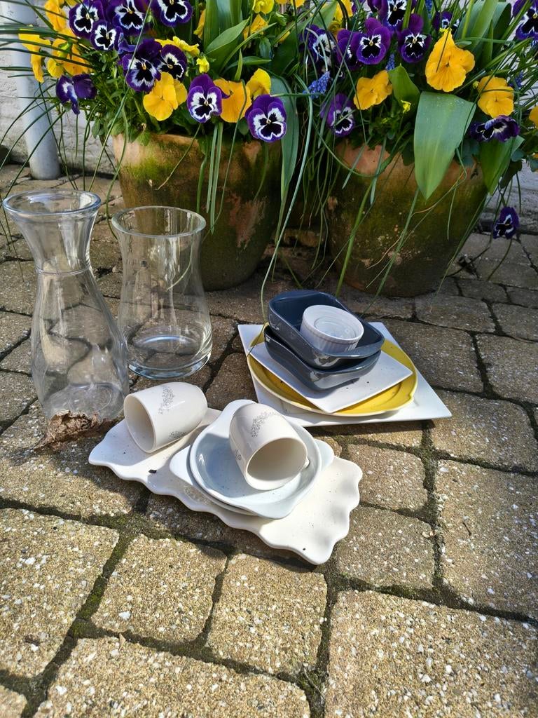 Servies en glazen set, Huis en Inrichting, Ophalen