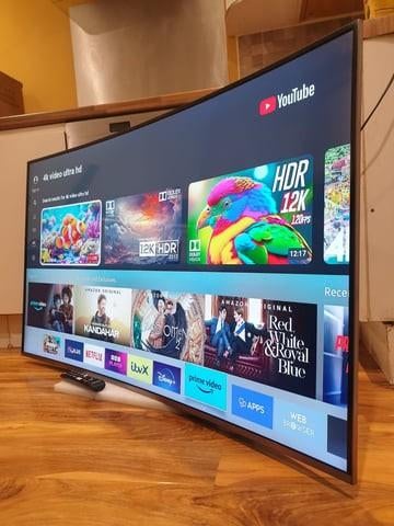 Curved 4K UHD 49 inch Samsung Smart TV, LED, 50 Hz, Ophalen of Verzenden, Zo goed als nieuw