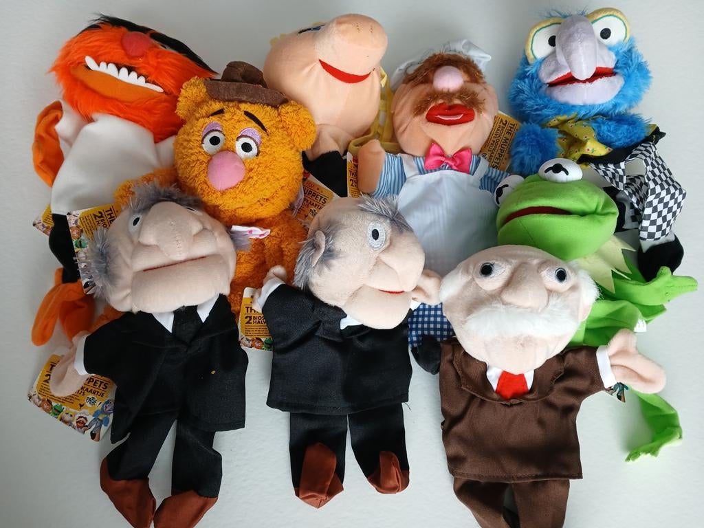Muppet handpoppen, Ophalen of Verzenden, Zo goed als nieuw, Pop