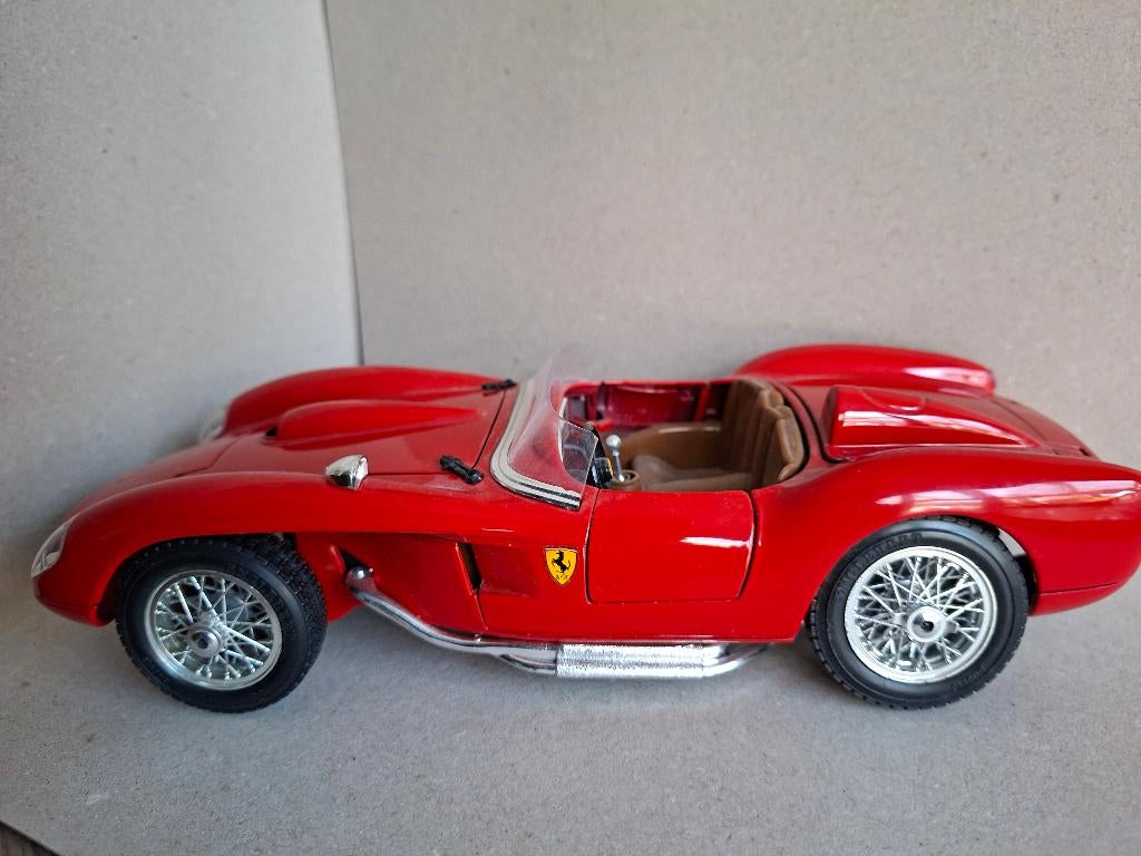 Ferrari testarossa, Ophalen of Verzenden, Zo goed als nieuw, Auto, Bburago