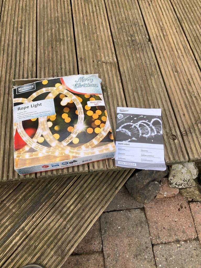 Lichtslang warm wit 10 mtr. Nieuw, Diversen, Ophalen of Verzenden, Nieuw