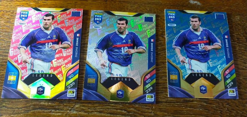 Zinedine Zidane FIFA 365 Adrenalyn XL Legend Kaarten, Verzamelen, Sportartikelen en Voetbal, Ophalen of Verzenden