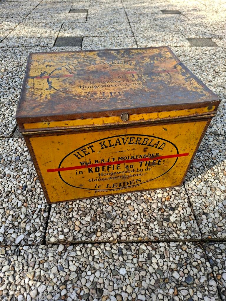 Het Klaverblad winkelvoorraadblik, Ophalen of Verzenden