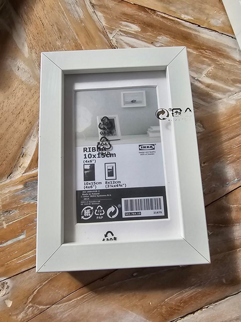 Ikea fotolijsten 6x nieuw 10x15, Ophalen of Verzenden, Nieuw