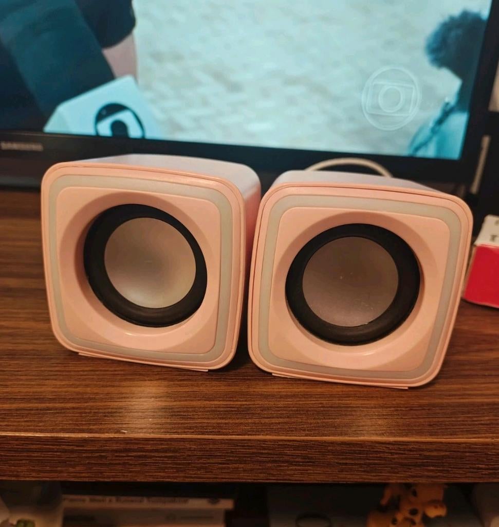 Mars Gaming roze pc speakers, Ophalen of Verzenden