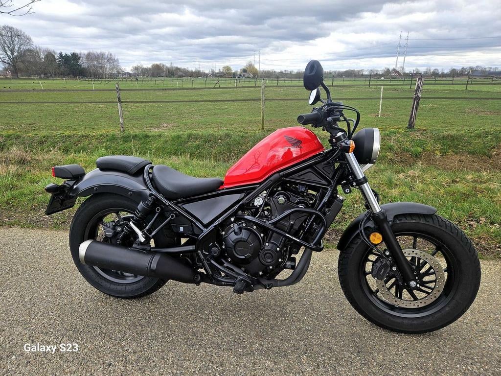 HONDA CMX 500 REBEL 2018 Abs A2 34kW  48PK VALBEUGEL 3433KM - foto 2