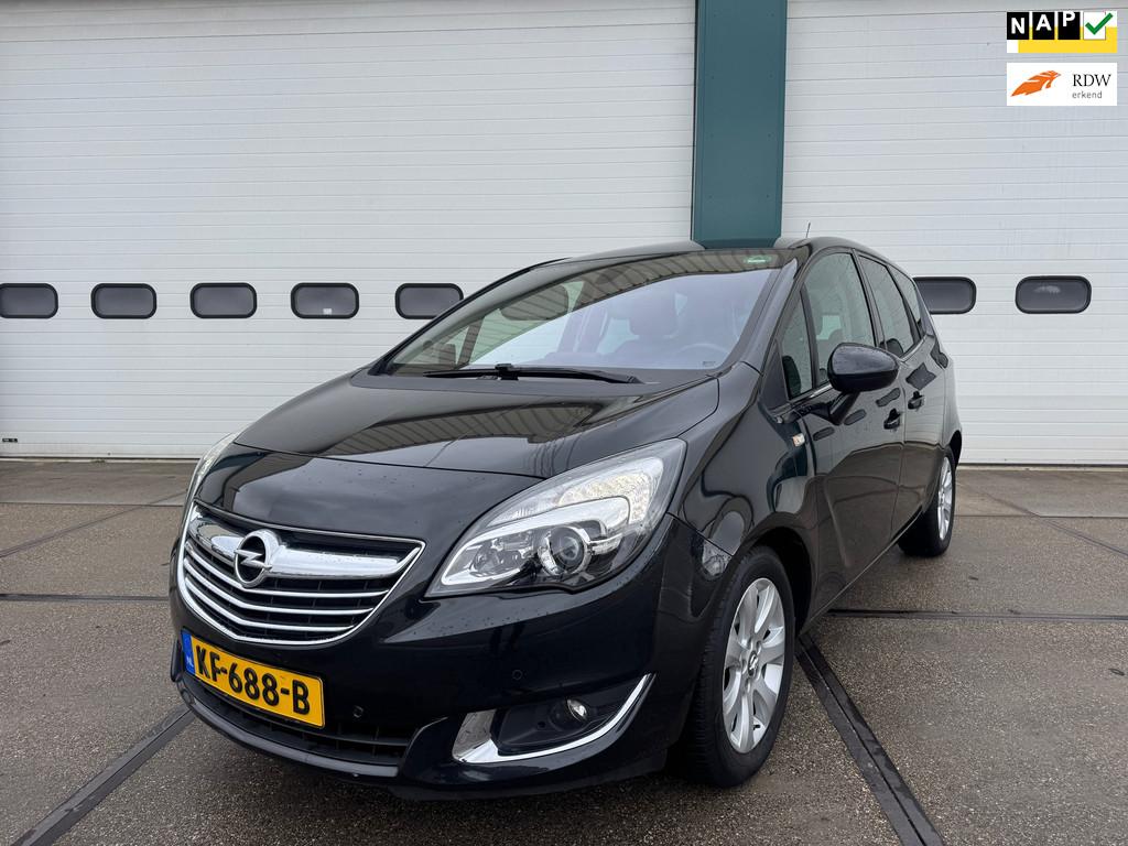 Opel Meriva 1.4 Turbo Blitz, Gebruikt, 4 cilinders, Zwart, Handgeschakeld