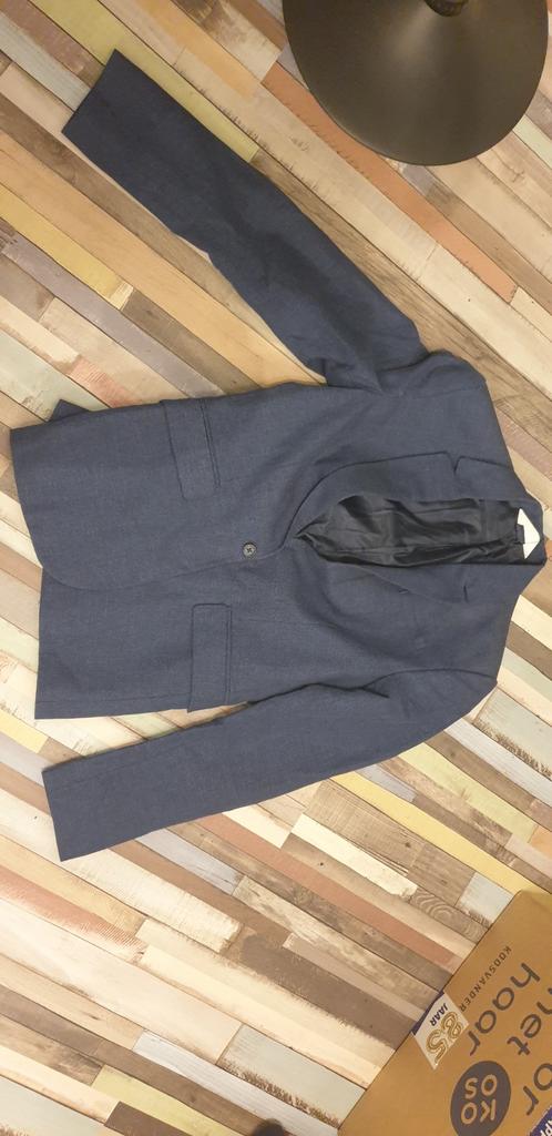 Blazer maat 170, Kleding | Heren, Kostuums en Colberts, Ophalen, Zo goed als nieuw, Overige maten, Blauw