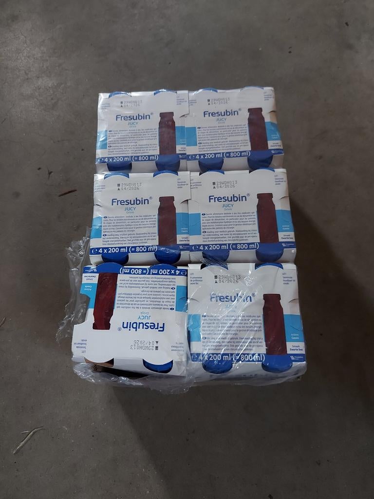 Fresubin drinkvoeding cassis 22 flesjes, Diversen, Levensmiddelen, Ophalen