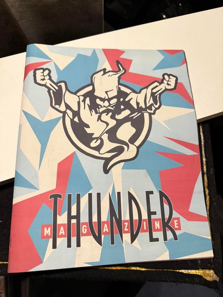 Thunder magazine 2019 thunderdome, Ophalen of Verzenden, Zo goed als nieuw