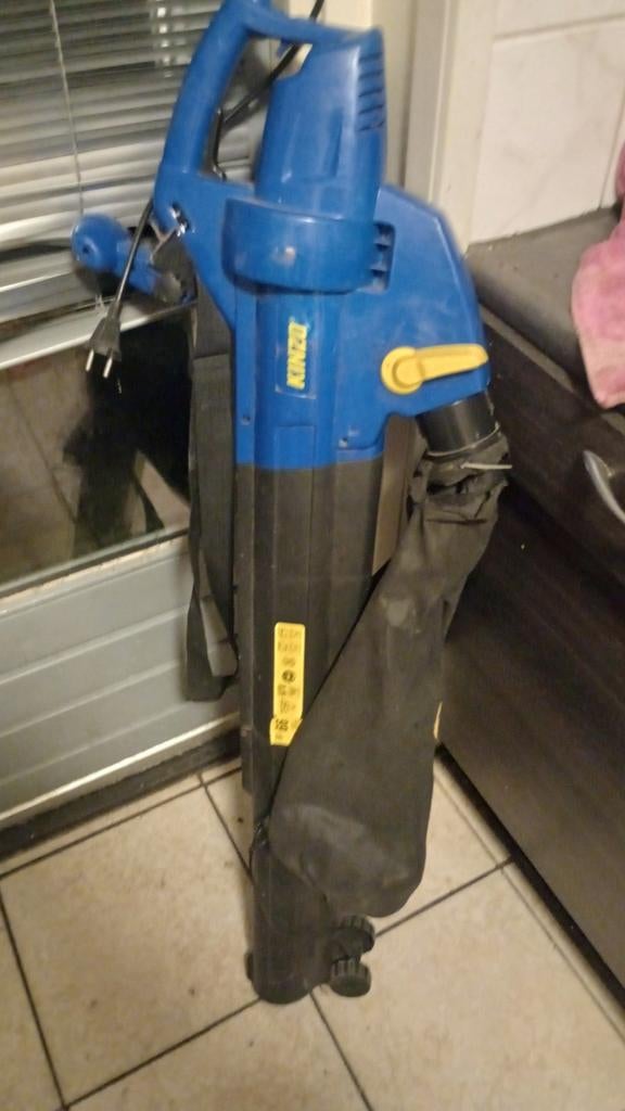 Kinzo Bladblazer en Zuigblazer - Elektrisch, Ophalen, Gebruikt, Met opvangzak, Kinzo