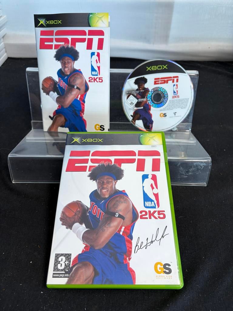 ESPN NBA 2K5 Xbox Original, Gebruikt, 2 spelers, Espn, Ophalen of Verzenden
