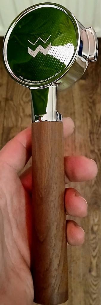 Weber Workshops Unifilter 58mm Bodemloze Portafilter, Ophalen of Verzenden, Zo goed als nieuw