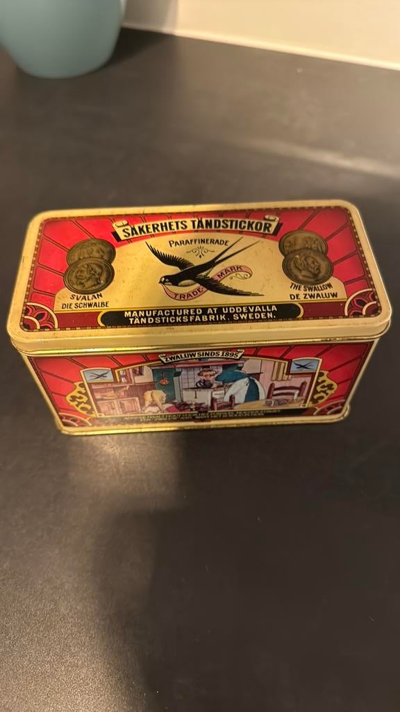 Zwaluw blik, Verzamelen, Ophalen of Verzenden, Zo goed als nieuw, Overige