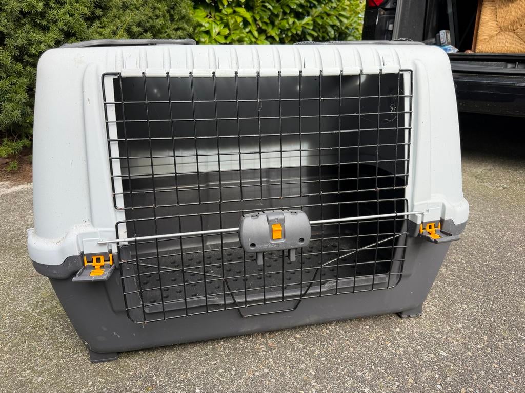 AniOne transportbox hond hondenbench maat M, Ophalen of Verzenden, Zo goed als nieuw