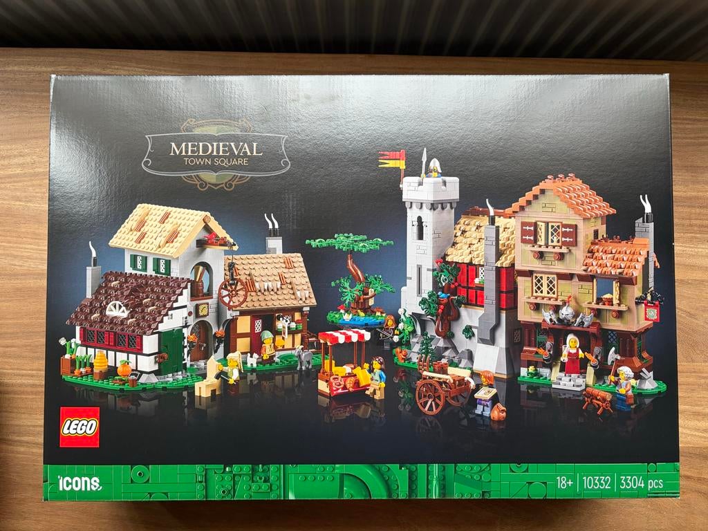 LEGO Icons 10332 Middeleeuws Stadsplein Nieuw in doos, Ophalen of Verzenden, Nieuw, Complete set, Lego