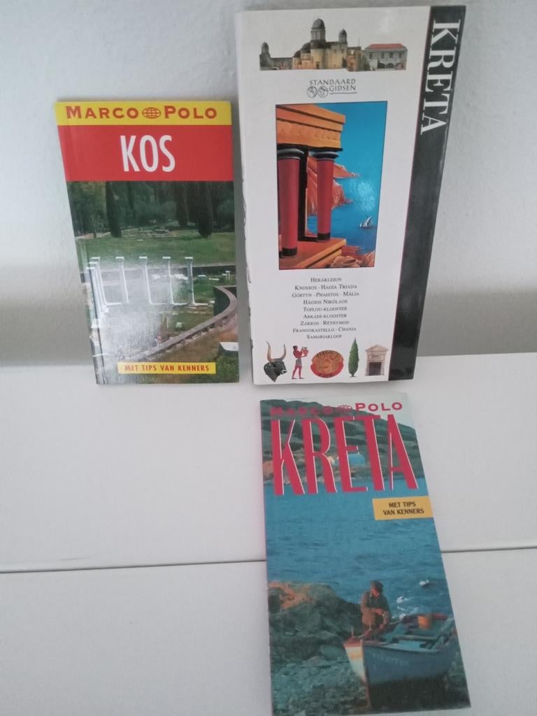 Reisgidsen Kos en Kreta - Marco Polo en Standaard gids, Ophalen of Verzenden, Europa, Reisgids of -boek, Marco Polo