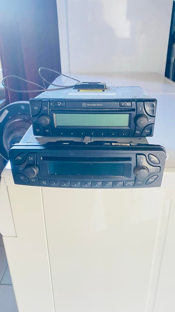 Mercedes Becker Autoradio Audio 30 Alleen de onderst., Ophalen of Verzenden, Gebruikt