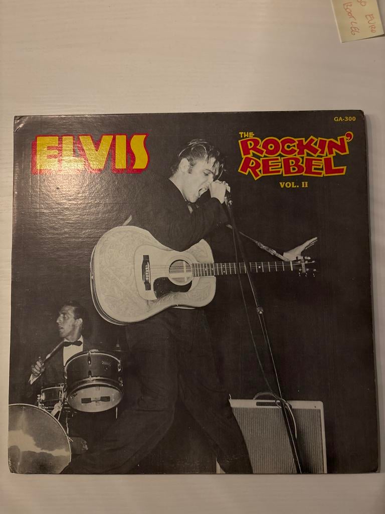 Elvis Presley - The Rockin' Rebel Vol. II LP Bootleg, Ophalen of Verzenden, Gebruikt, Cd of Plaat